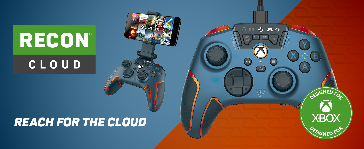 Amazon.com: Turtle Beach Recon Cloud Wired Game Controller with
